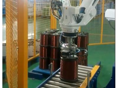 漆包線行業(yè)：華洋銅業(yè)視覺引導(dǎo)機器人案例展示